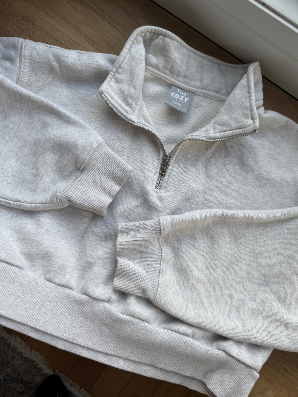 Aritzia TNA cozy fleece perfect 1/4
